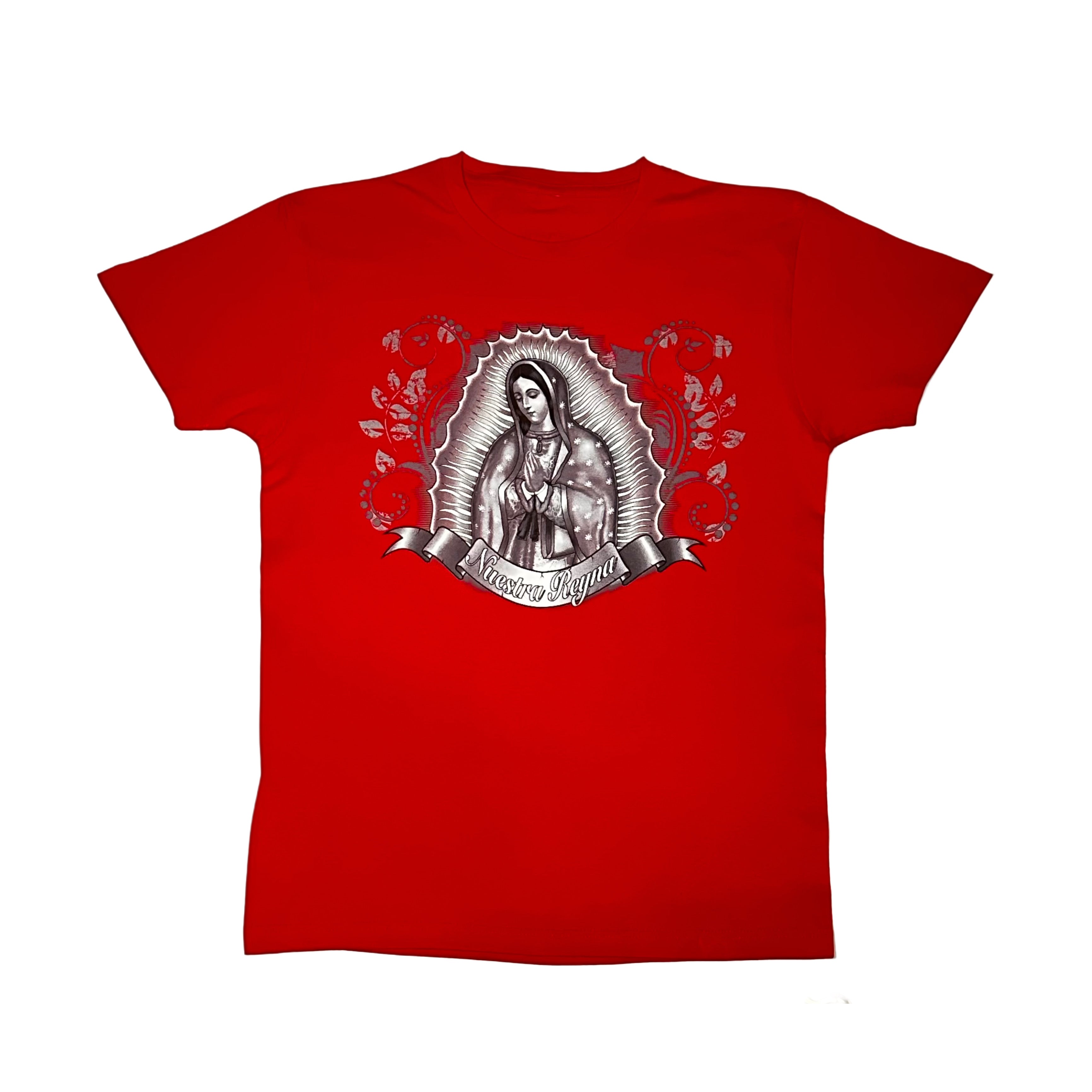 Red Shirt De La Virgen de Guadalupe