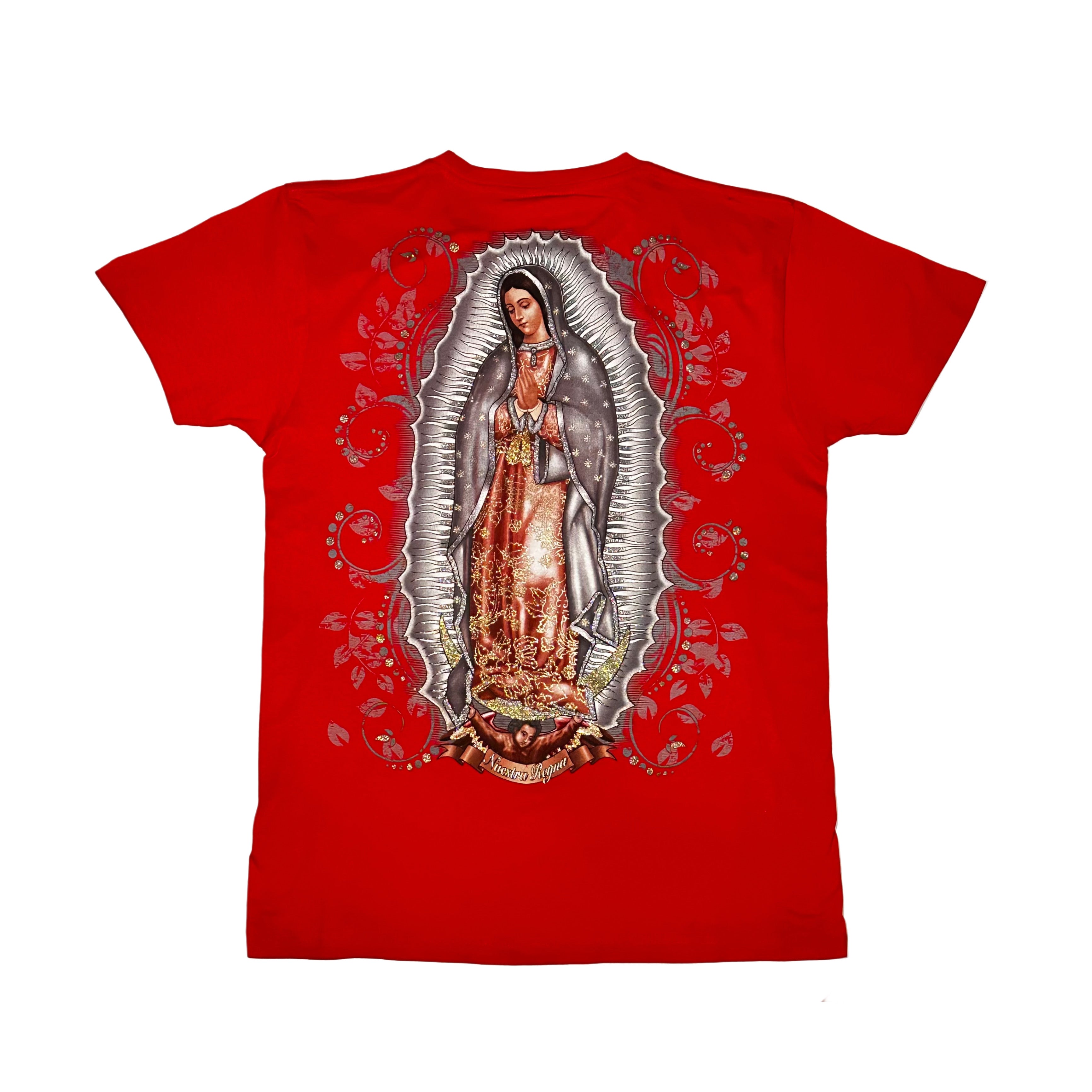 Red Shirt De La Virgen de Guadalupe