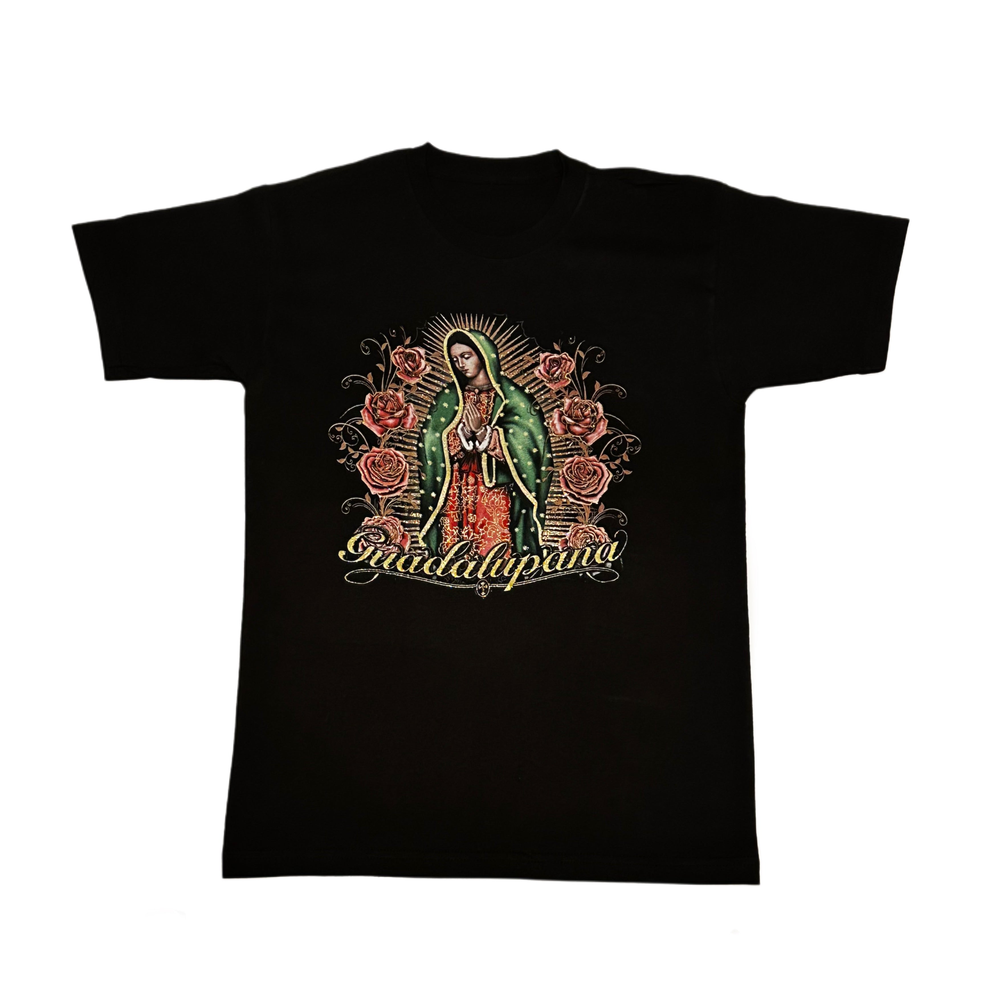 Red Roses Shirt De La Virgen de Guadalupe