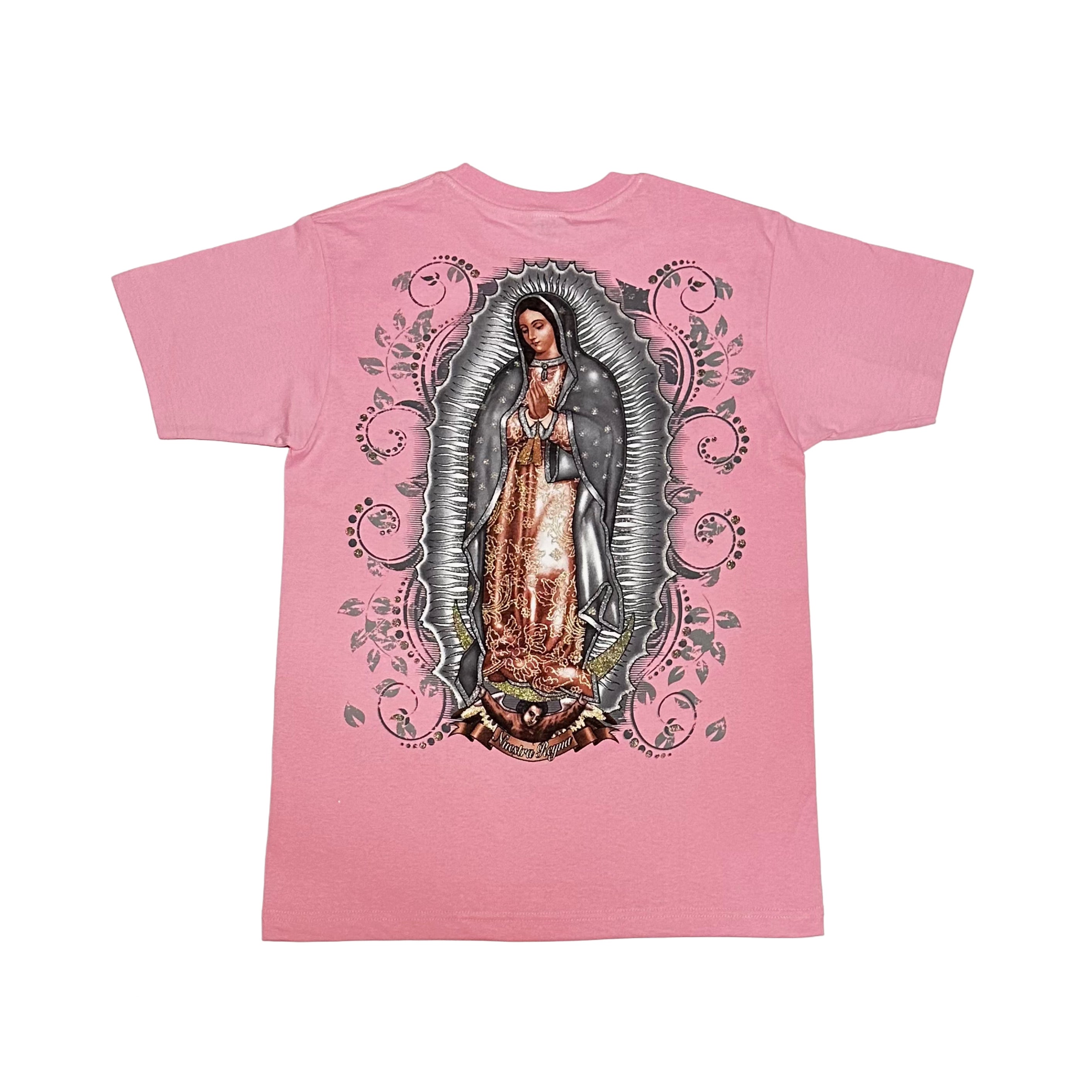 Pink Shirt De La Virgen de Guadalupe